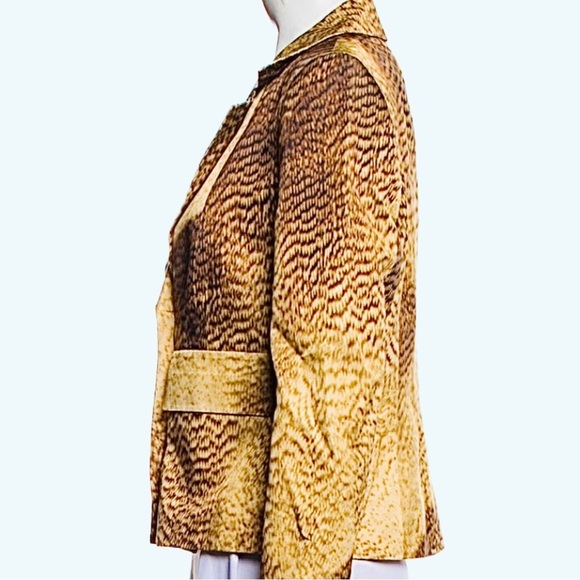 Escada Animal Print Dress & Blazer M 36 38 - Picture 5 of 10